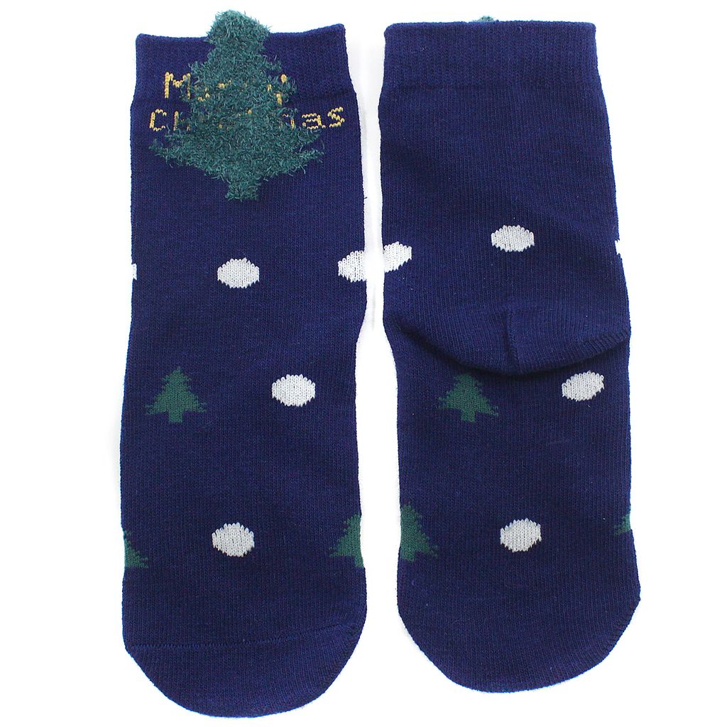 Детские носки 3-5 лет 15-18 см Новогодние Ёлочка - Krumpy фото 2