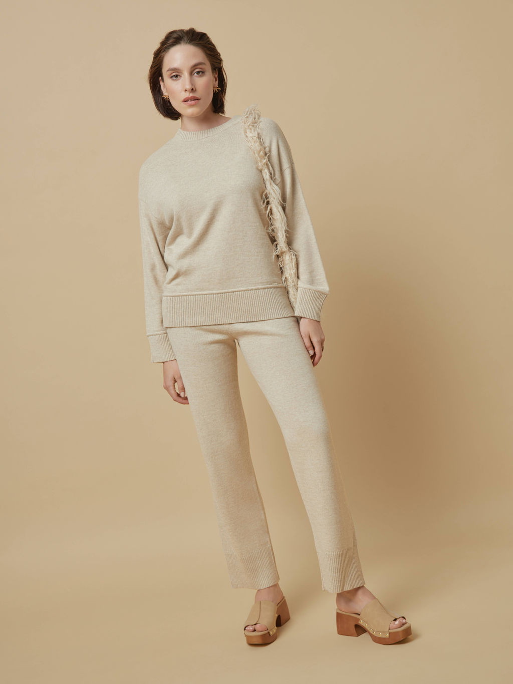 Брюки женские CONTE ELEGANT LDK301 beige  фото 2