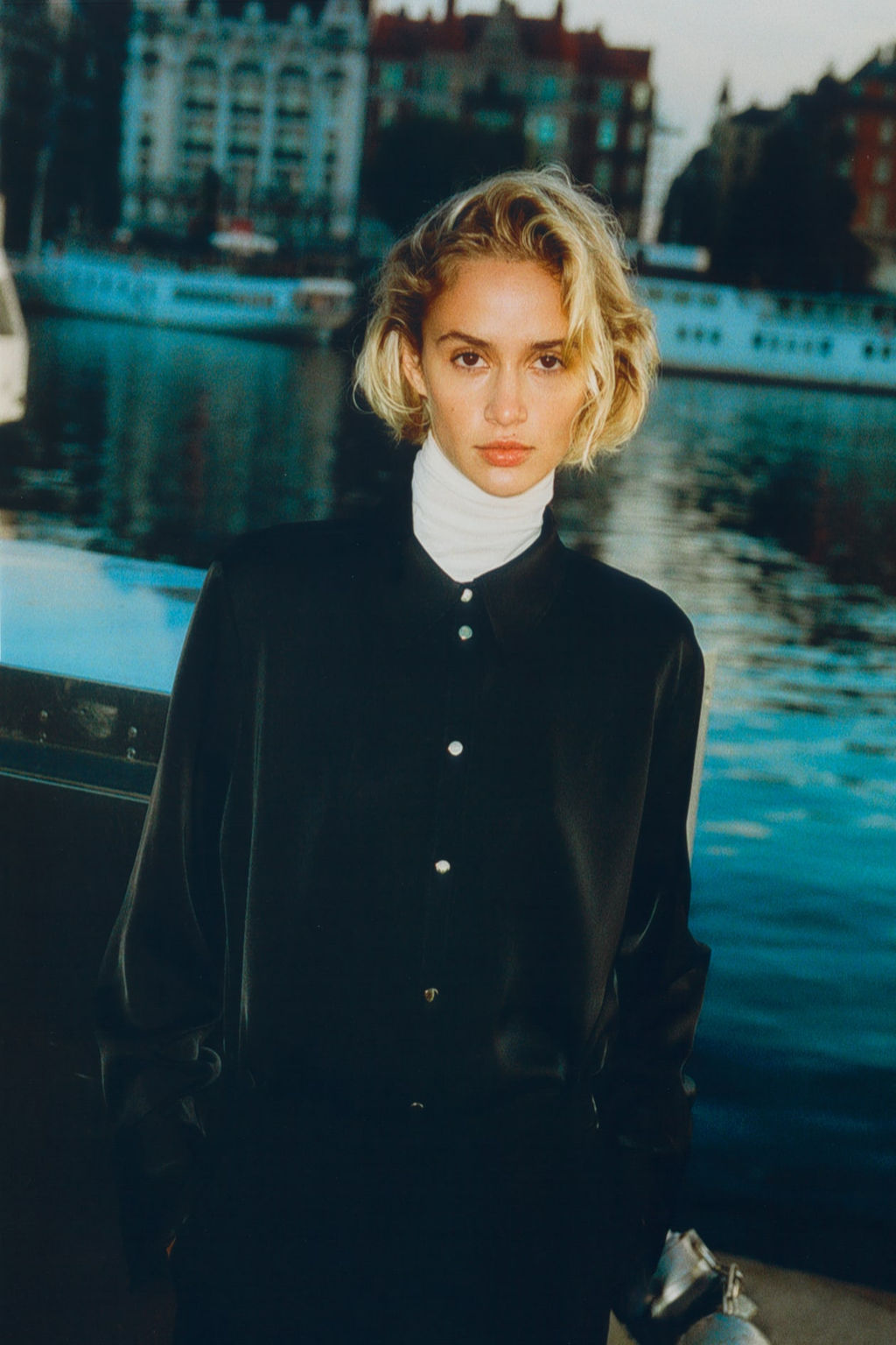 Camisa de saten - H&m фото 2