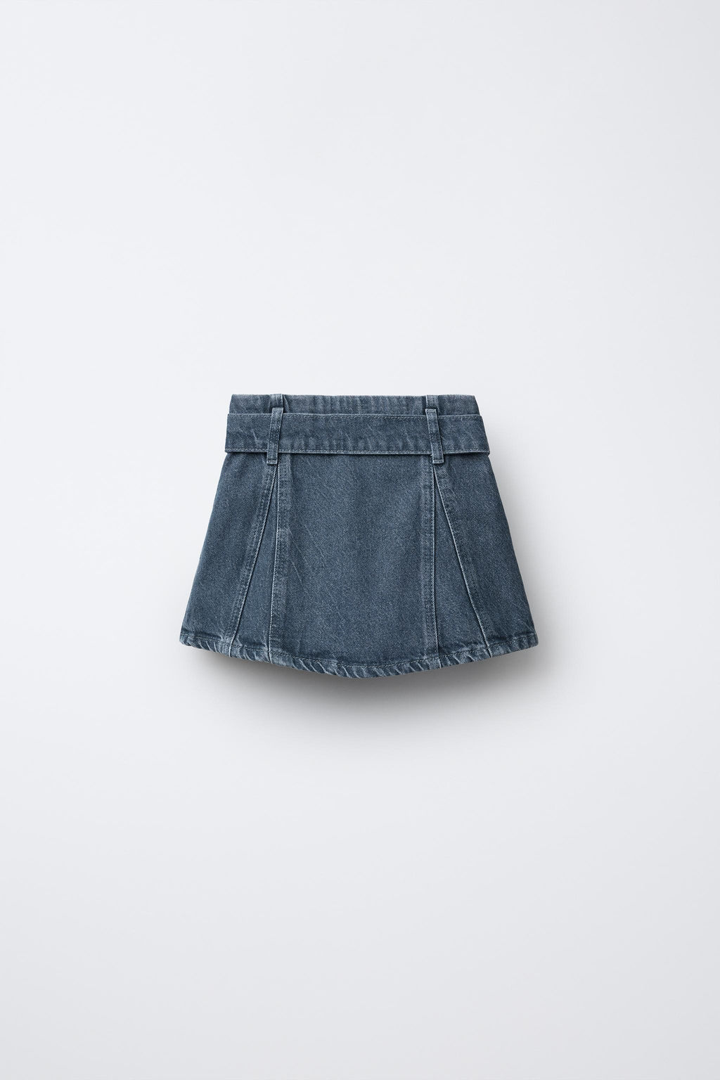 DENIM BELT SKIRT - Zara фото 2
