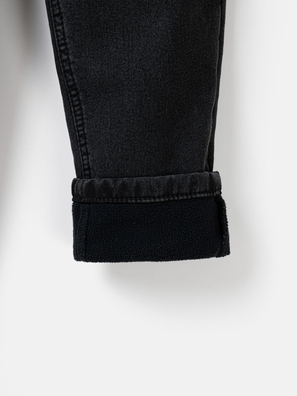 Джинсы Уголь утепленные - Bungly фото 5