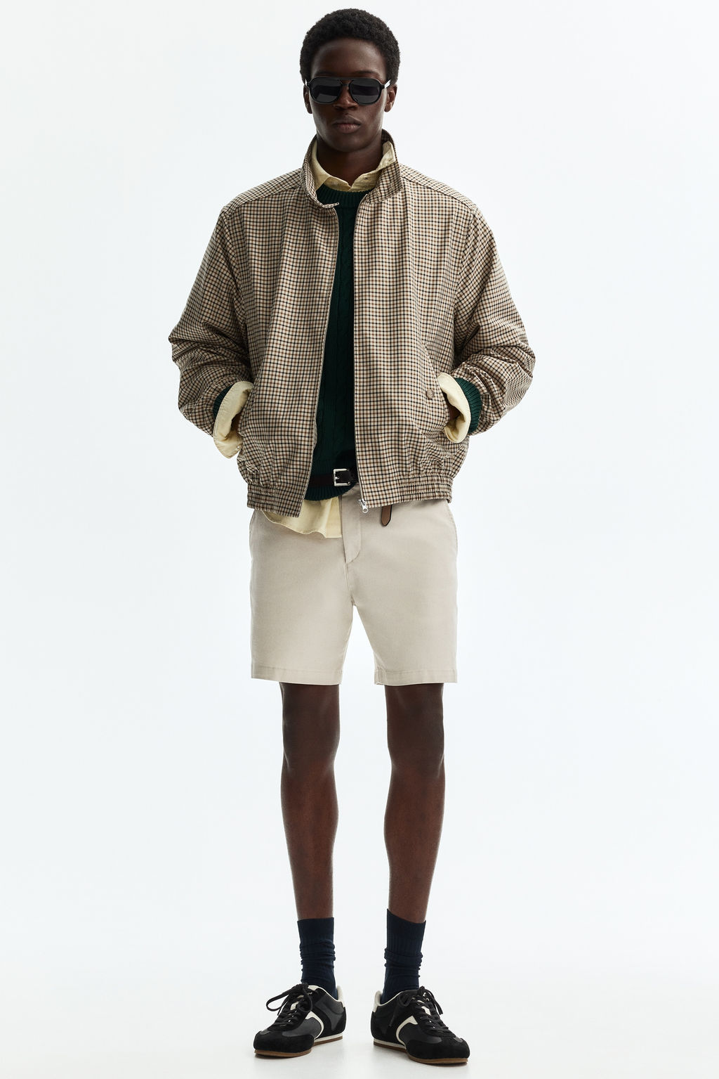 Chinos cortos de algod?n Regular Fit - H&m фото 7