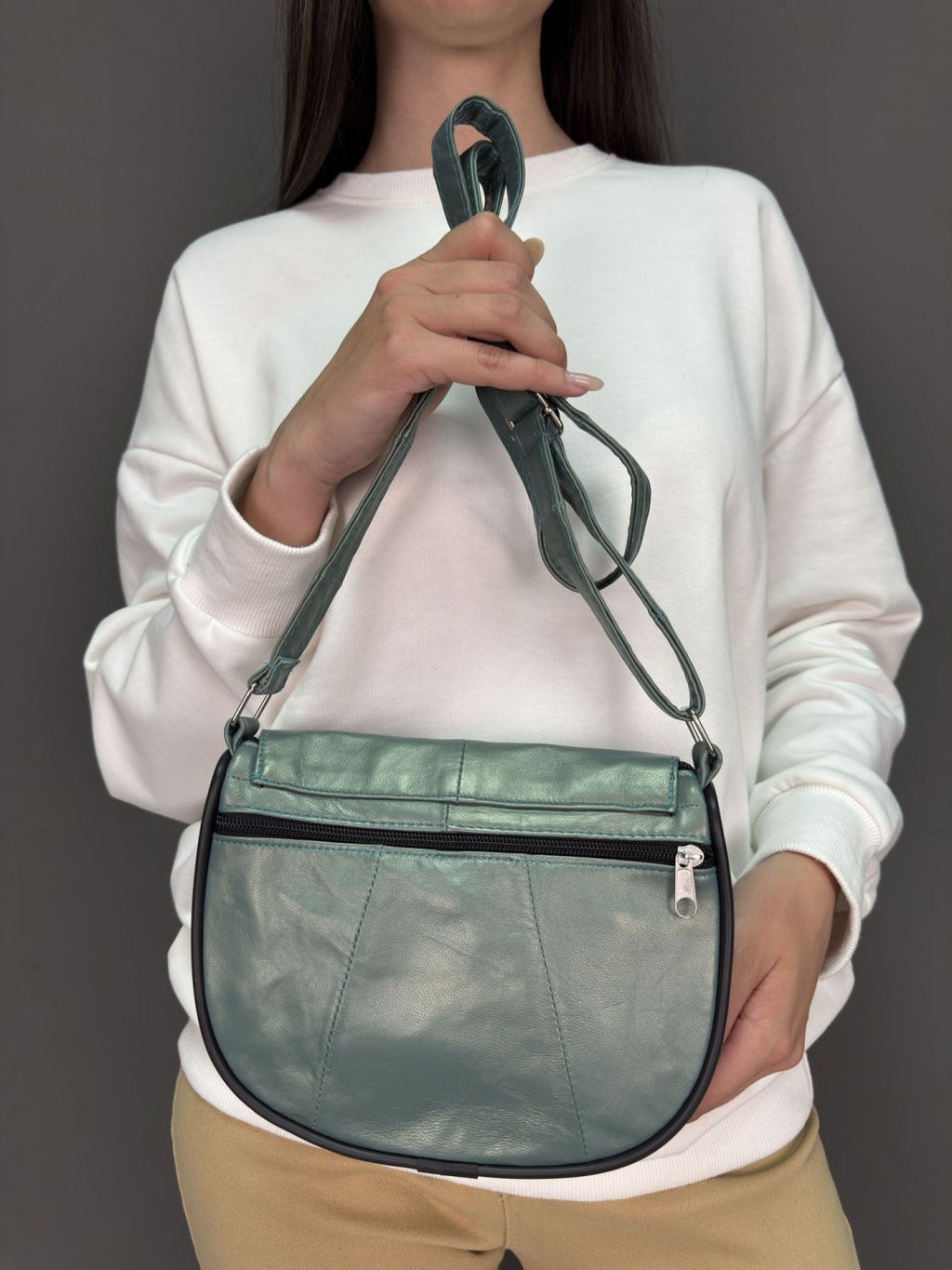 Сумка женская из телячьей кожи