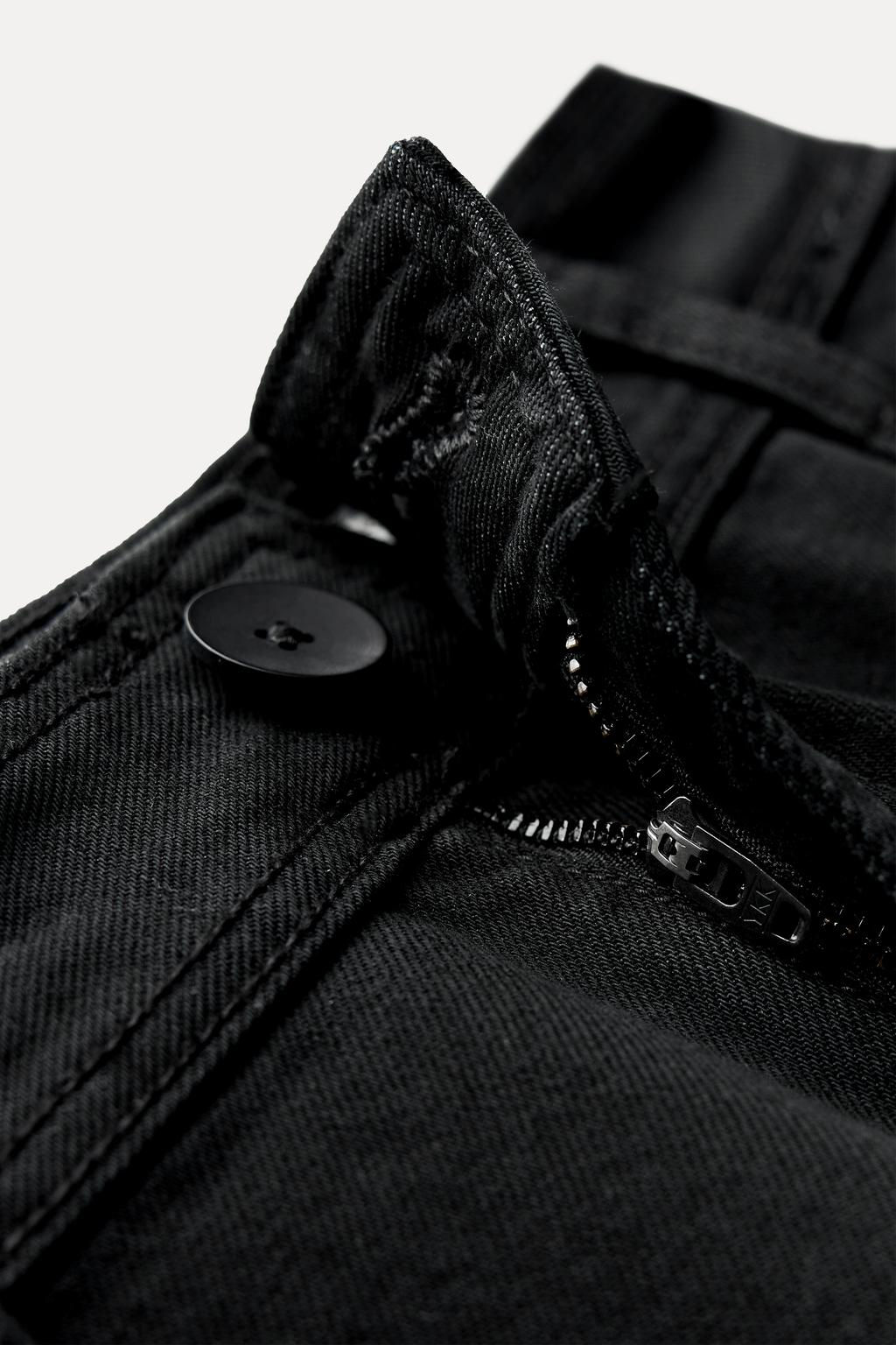 ZW COLLECTION HIGH-WAIST WIDE-LEG JEANS - Zara фото 9