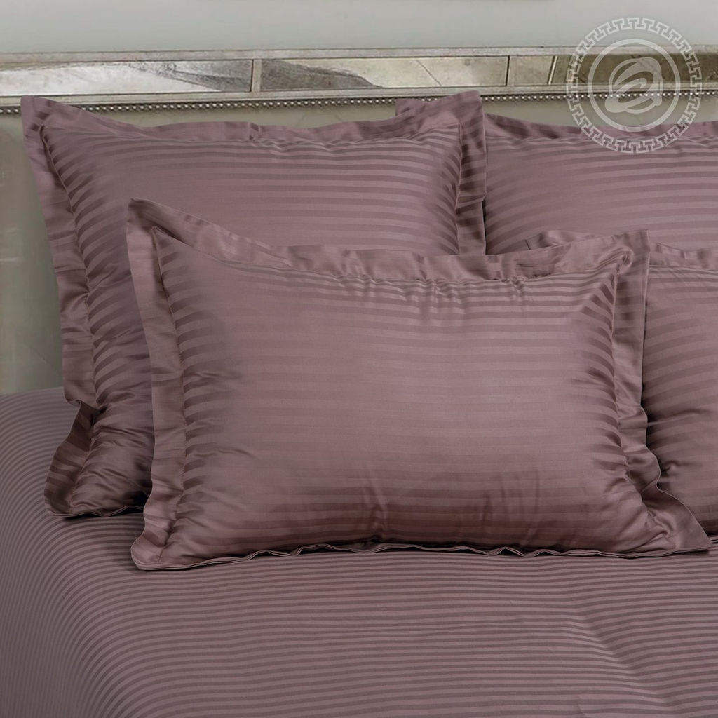 Постельное белье Папирус (страйп-сатин) 2 сп. с Евро/Пододеяльник: 1 шт. - 215*175; Простыня: 1 шт. - 220*240; Наволочка: 2 шт. - 70*70; Страйп - сатин - Артпостель фото 3