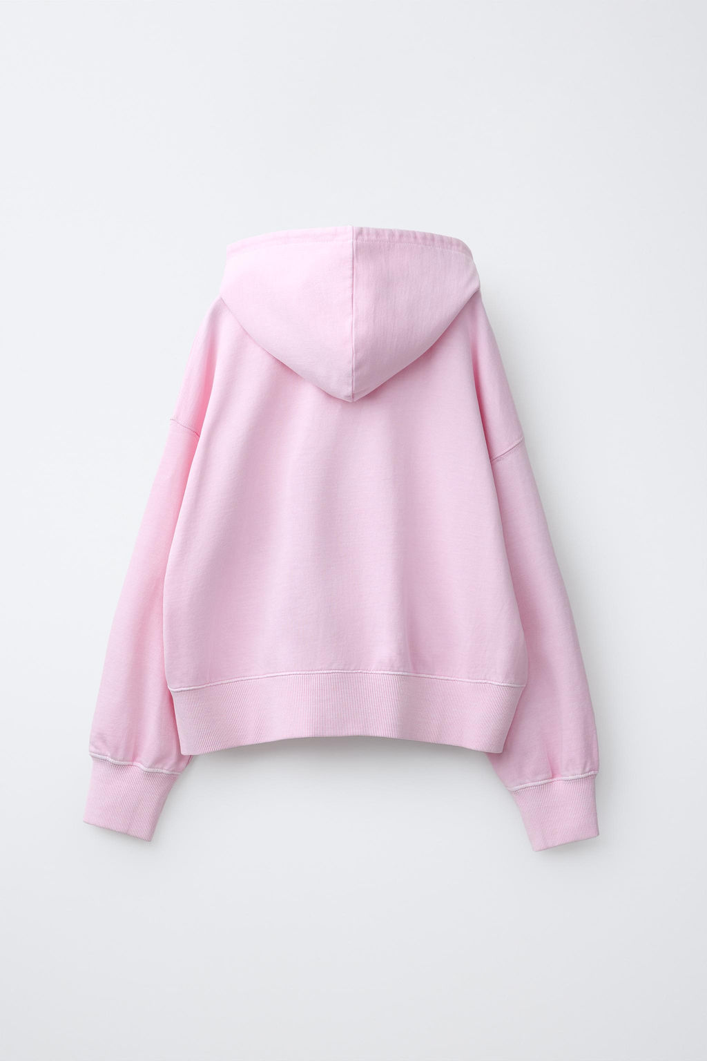 SUDADERA FELPA CREMALLERA / Rosa - Zara фото 2