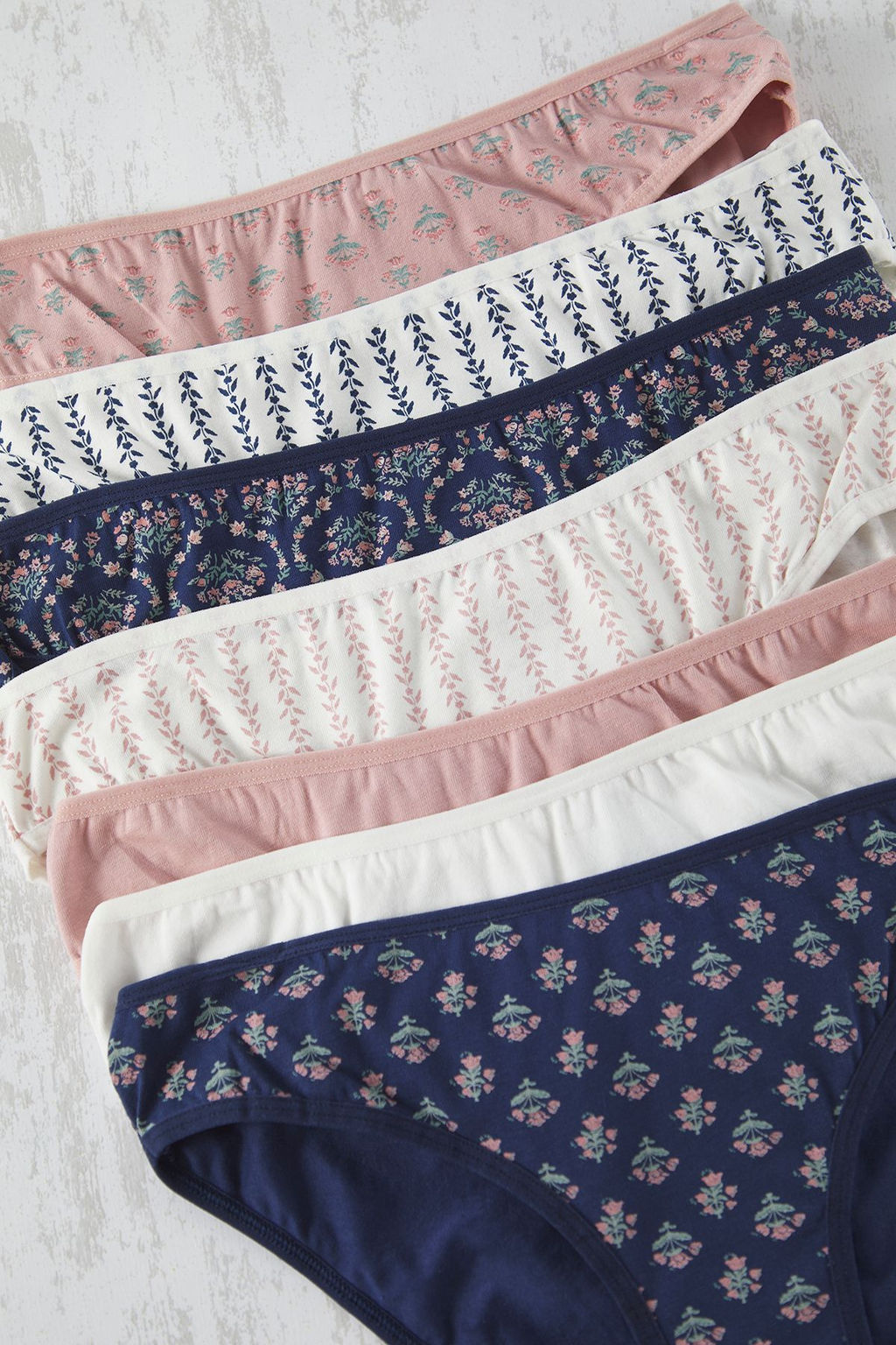 TRENDYOLMILLA Cok Renkli 7li Paket Pamuklu Sloganl? Klasik Orme Kulot THMAW25KU00030  фото 9