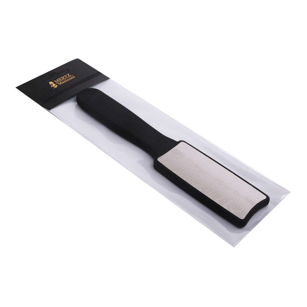 Mertz Тёрка педикюрная лазерная двусторонняя 1806 U, 22 см  фото 2