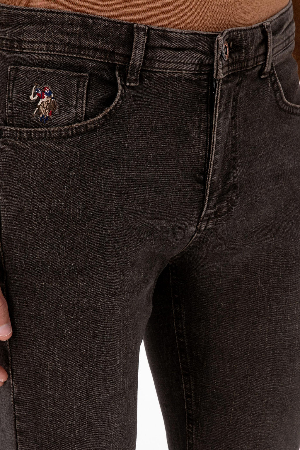 Erkek Kahverengi Jean Pantolon Sepette S_rpriz _ndirim - U.s. polo assn фото 5