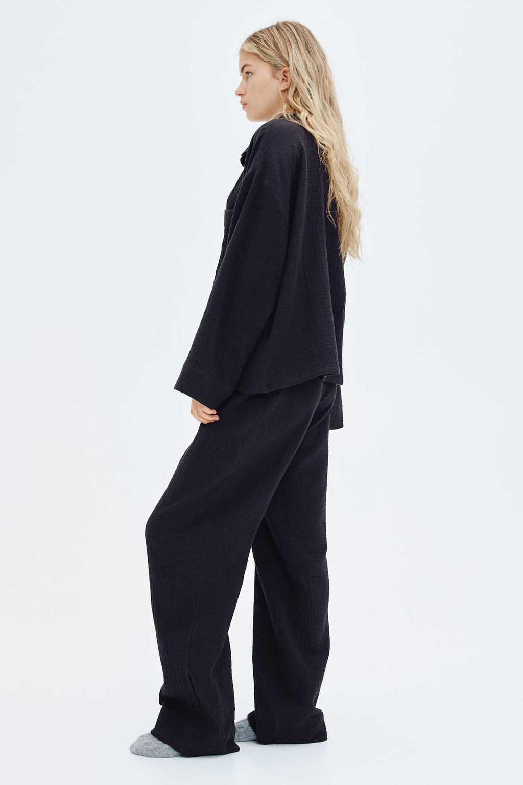 Pijama en muselina de algodon - H&m фото 4