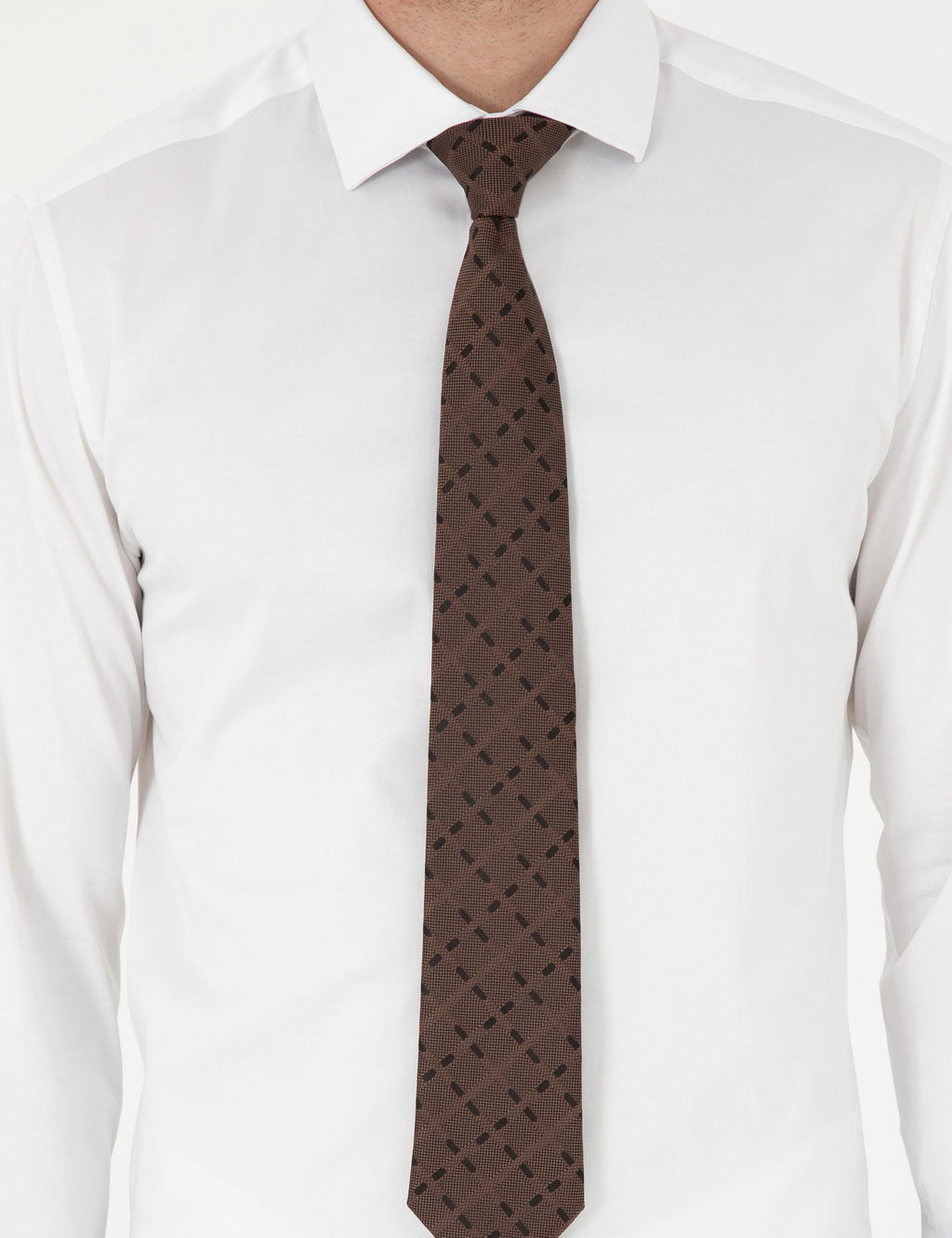 Beyaz Ex. Slim Fit Uzun Kollu Basic G_mlek - Pierre cardin фото 6