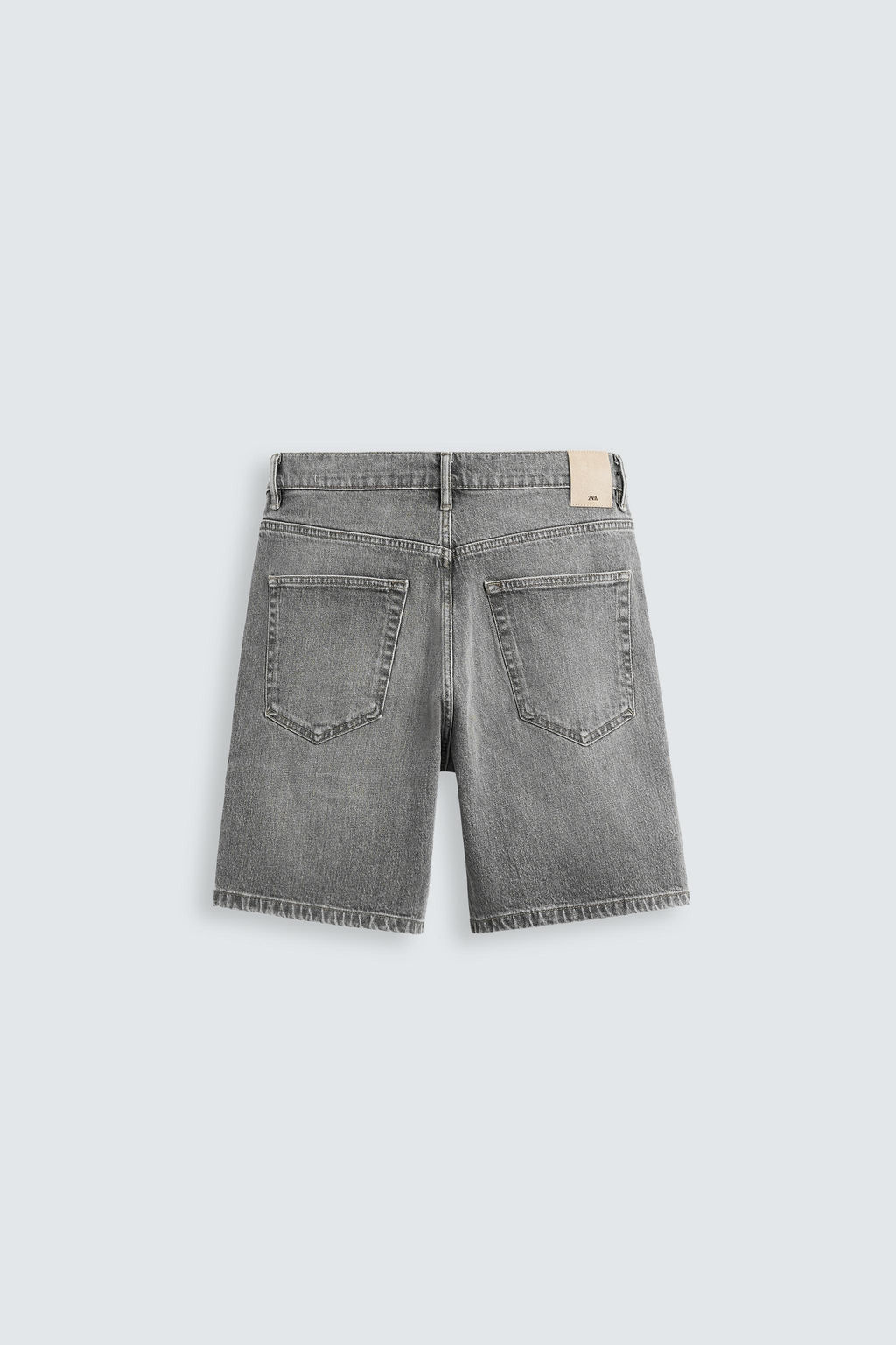 REGULAR FIT DENIM BERMUDA SHORTS - Zara фото 18