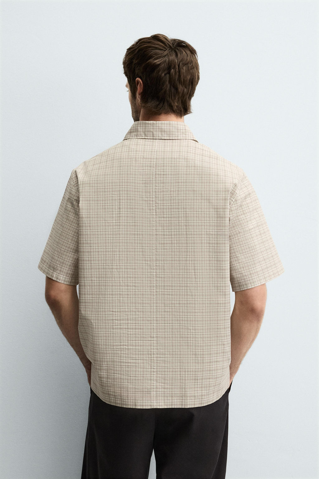 CHECK POLO SHIRT - Zara фото 3