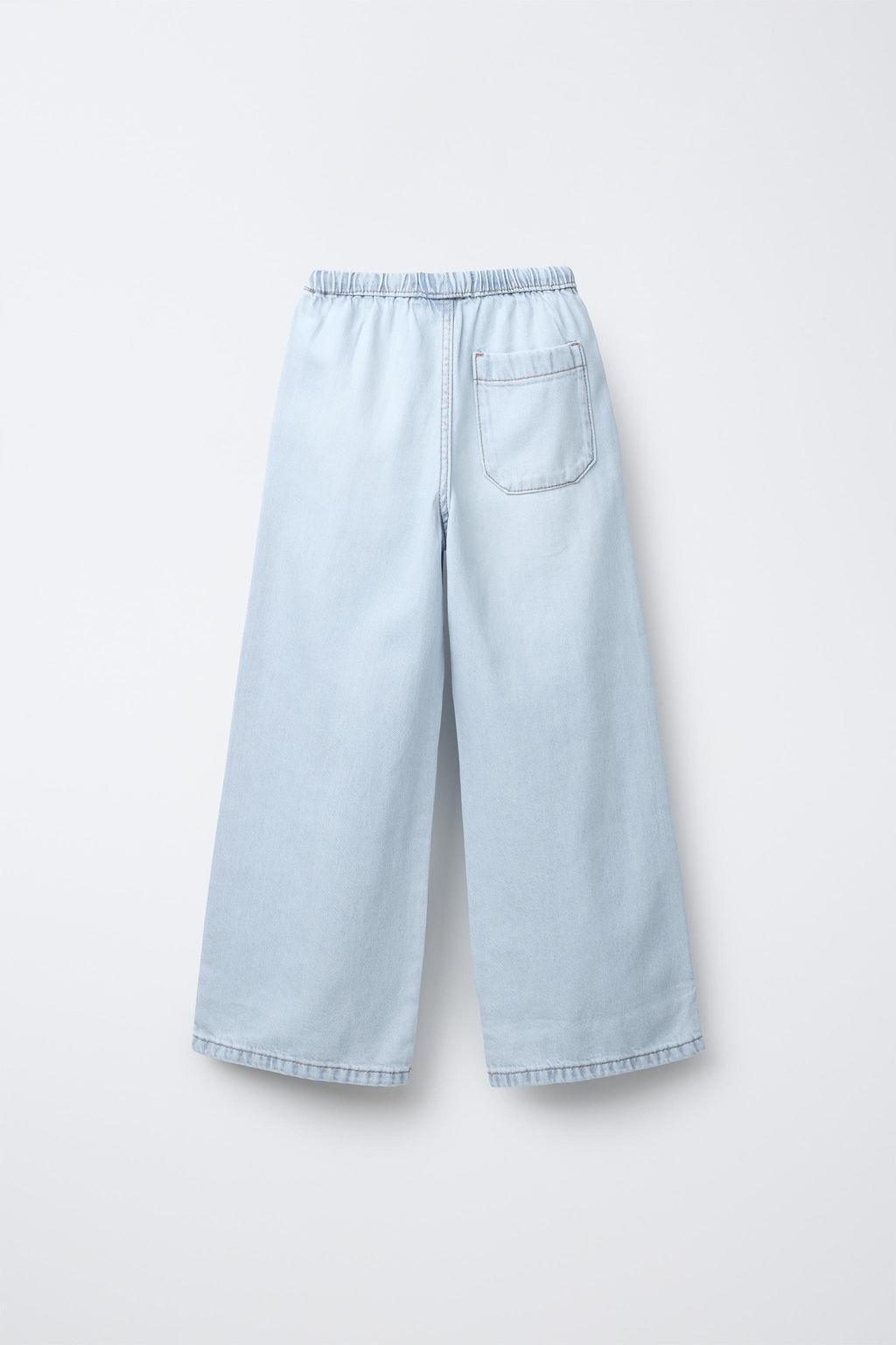 SLIM WAIST WIDE-LEG JEANS - Zara фото 2