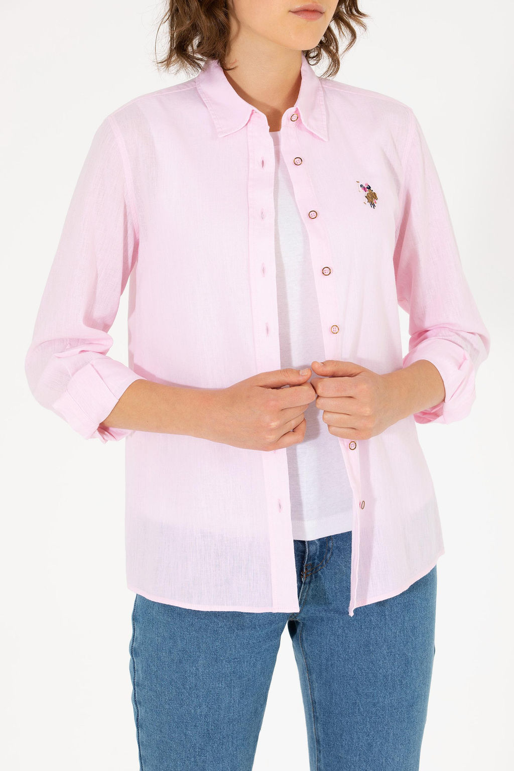 Женская рубашка Magnolia Uzunkol Basic - U.s. polo assn фото 20