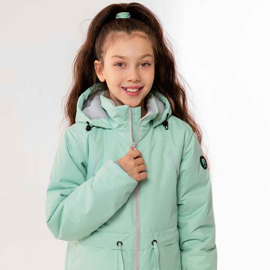 RODOS Куртка для девочки мембрана демисезон М-273 Голубой  фото 25