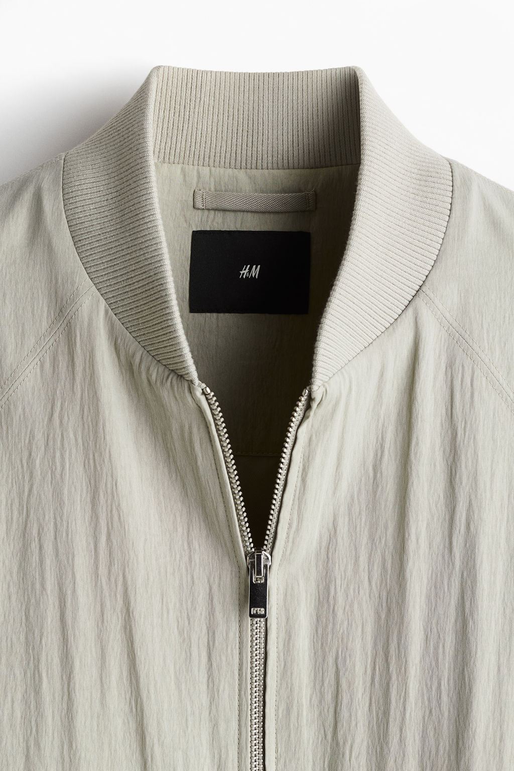 Cazadora bomber en mezcla de lyocell Regular Fit - H&m фото 3