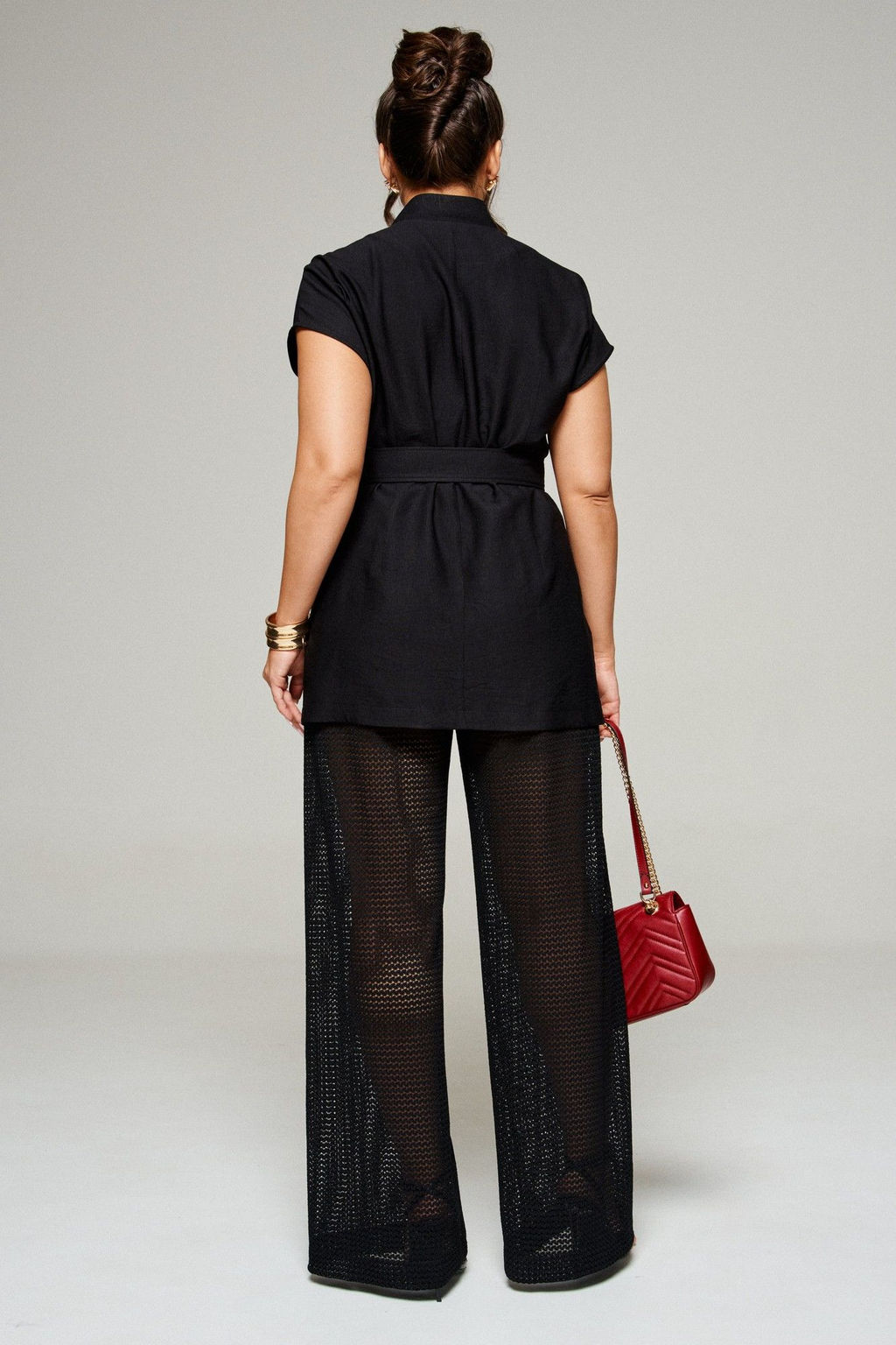 Костюм 6328 черный, Брюки, Жакет - B&F фото 7