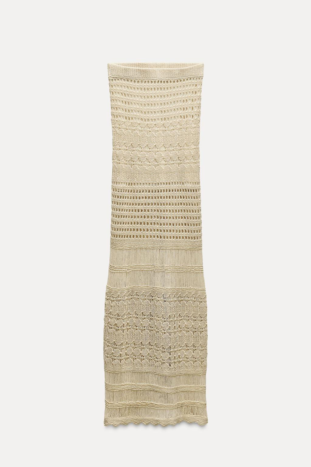 LONG CROCHET SKIRT - Zara фото 2
