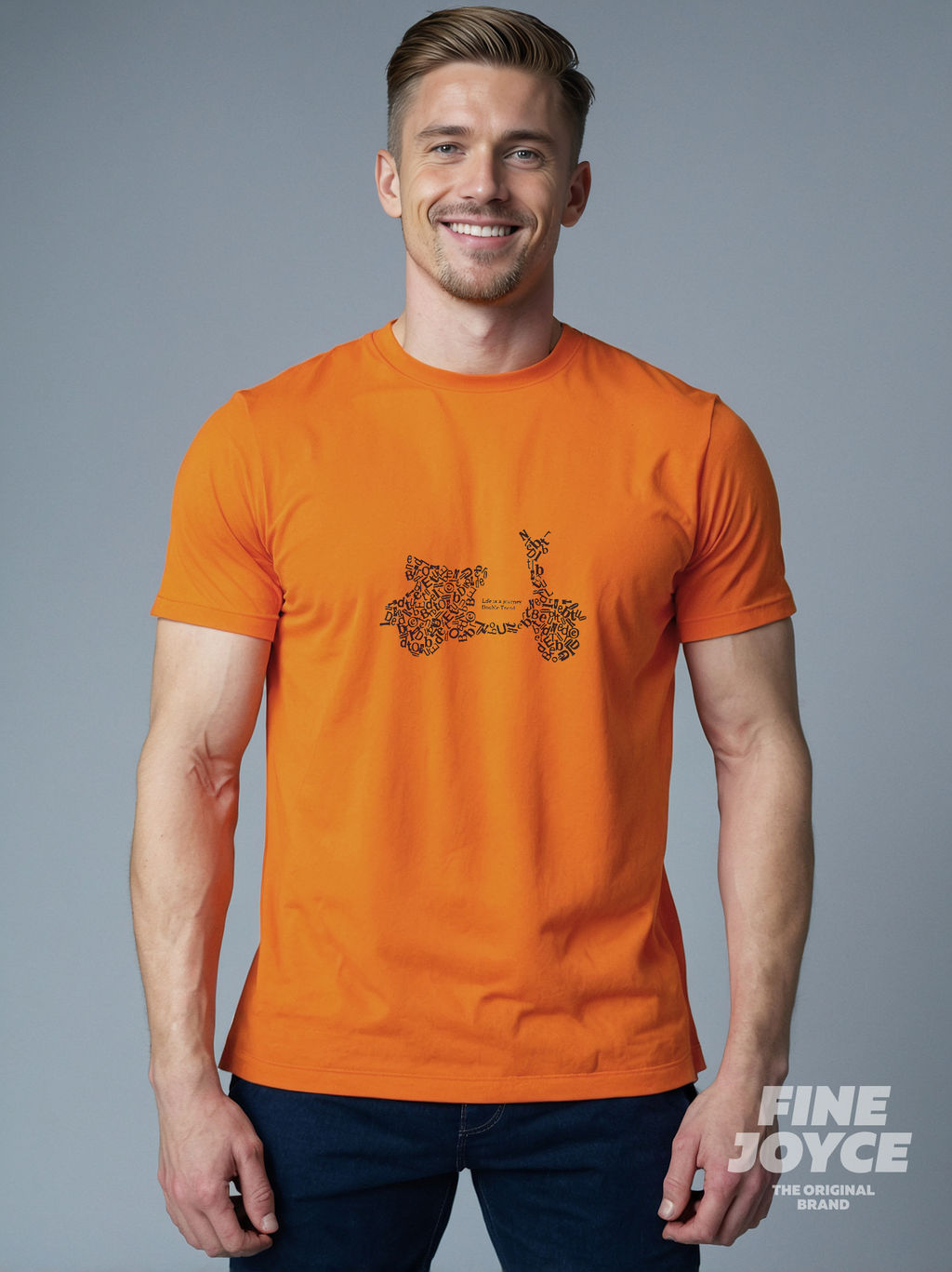 Футболка Fine Joyce 001-7 orange