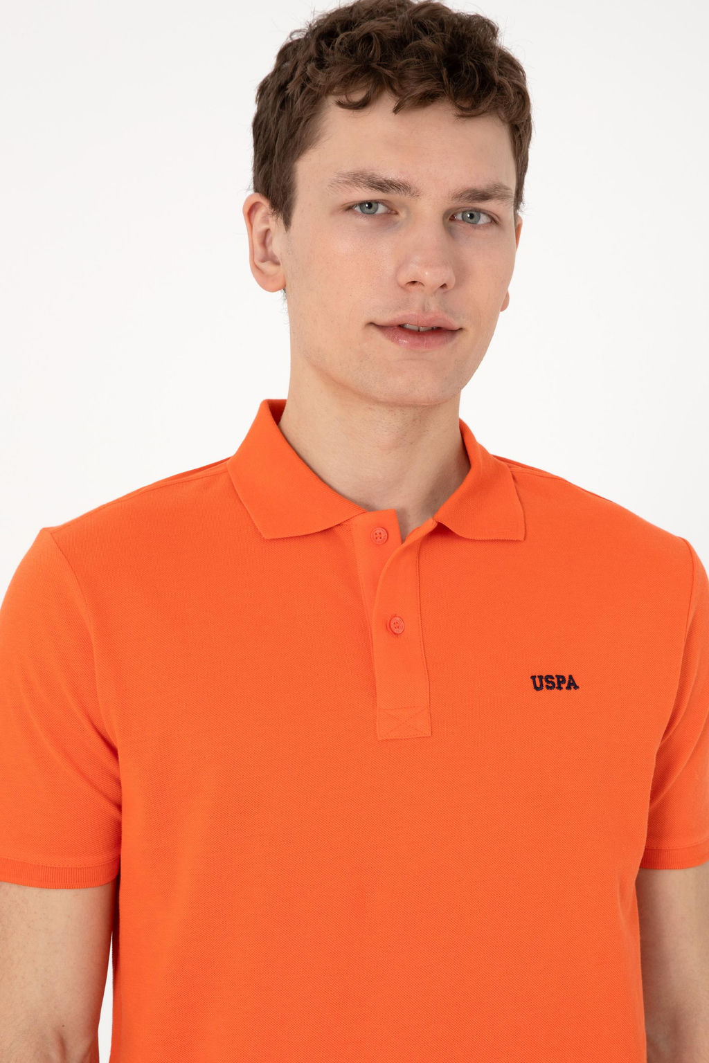 Erkek Regular Fit Polo Yaka Nar _i_e_i Basic Ti__rt Sepette S_rpriz _ndirim - U.s. polo assn фото 2