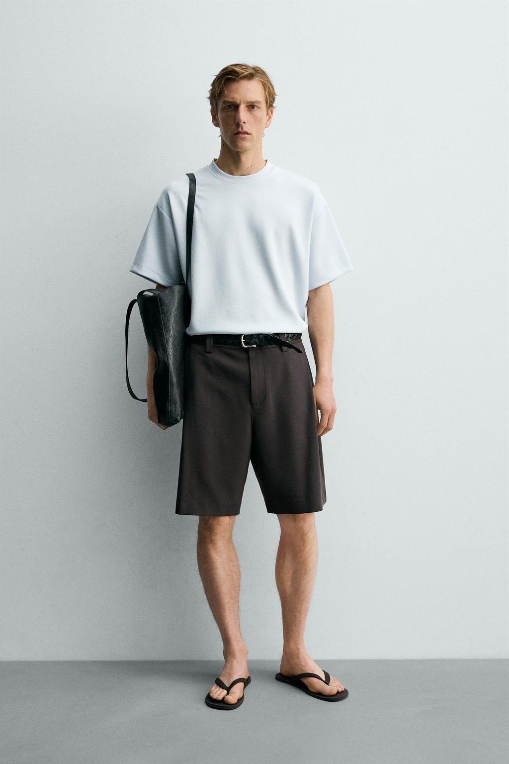 CAMISETA RELAXED FIT SOFT / Celeste