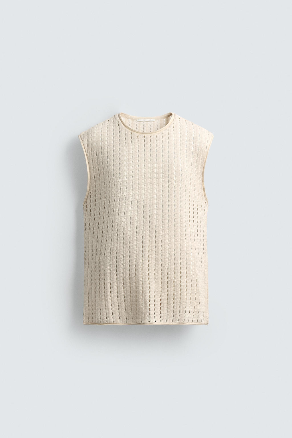 SLEEVELESS KNIT T-SHIRT - Zara фото 7