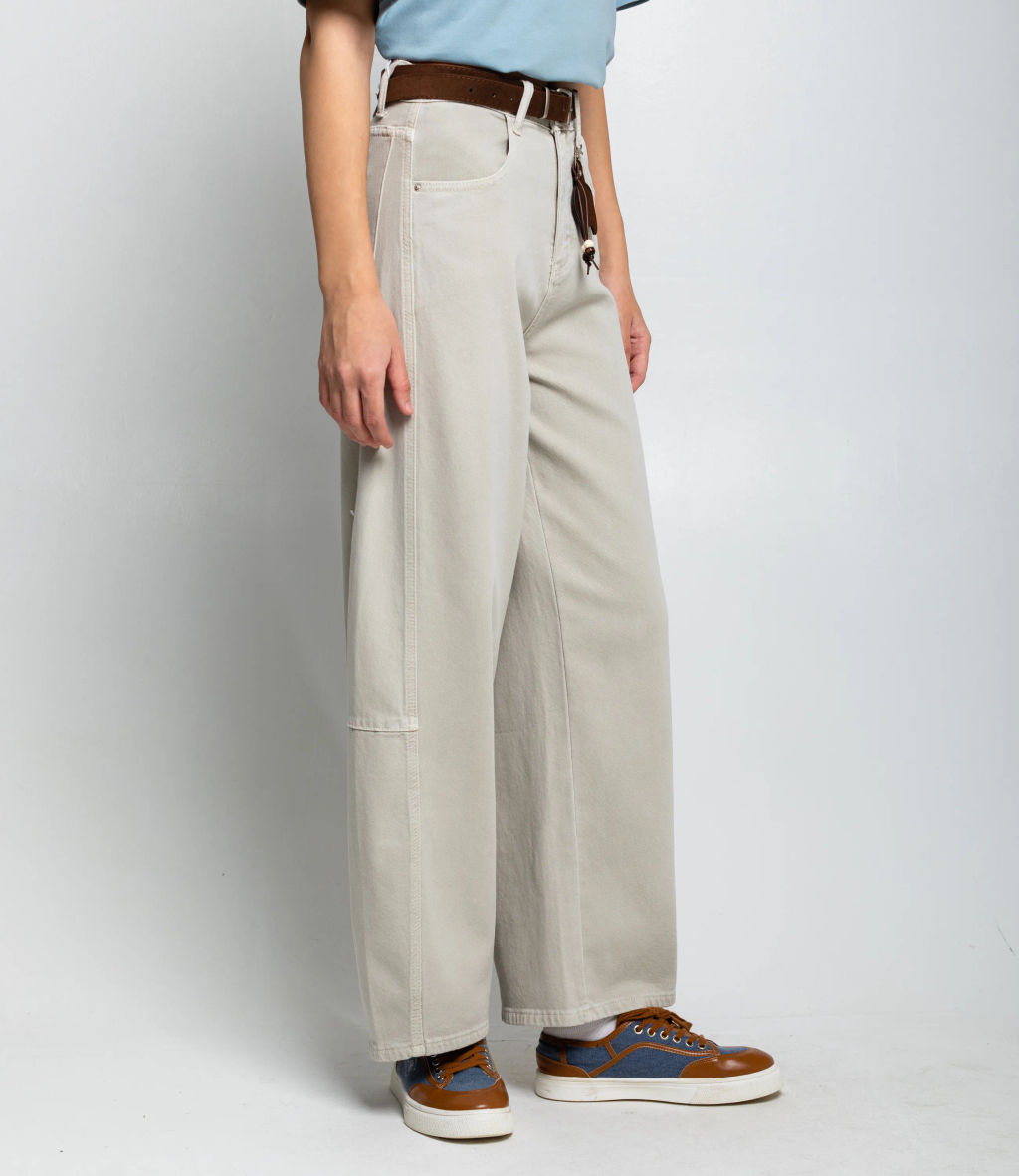 Джинсы #КТ6936, светло-серый - Dommod фото 3