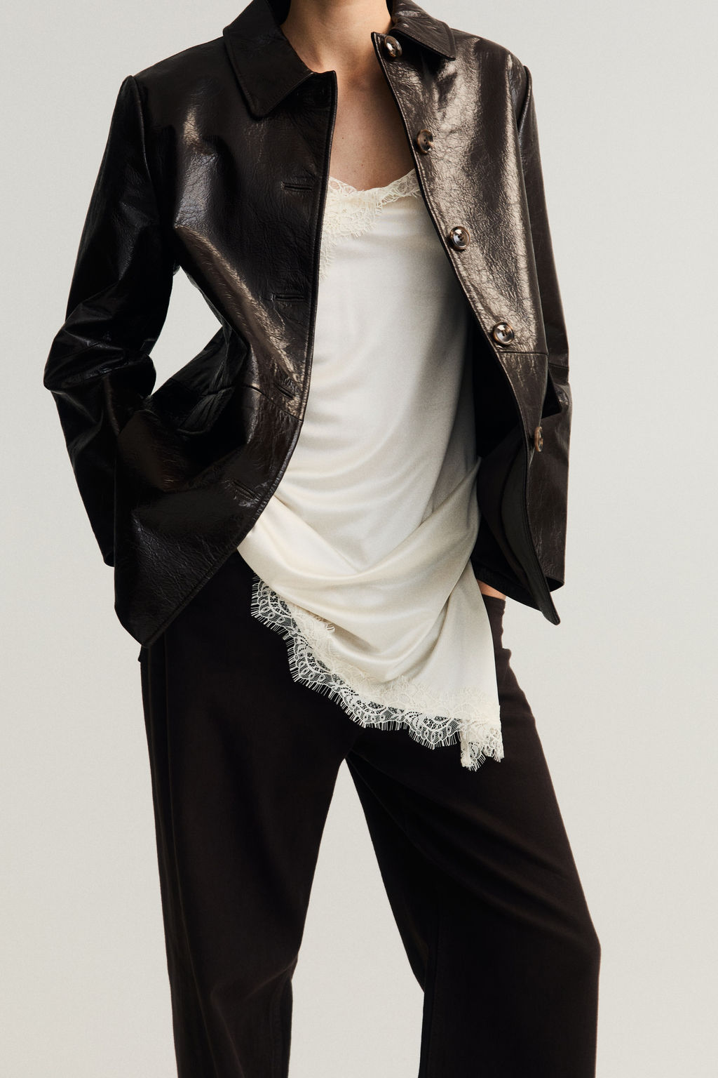 Wide High Waist Jeans - H&m фото 19