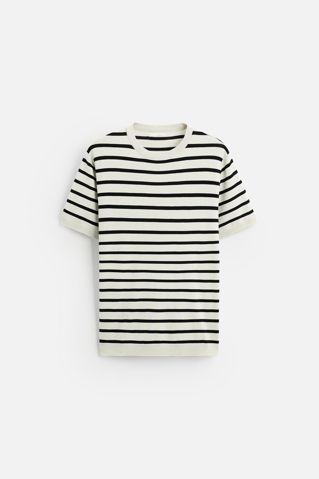 FLOWING KNIT T-SHIRT - Zara фото 14