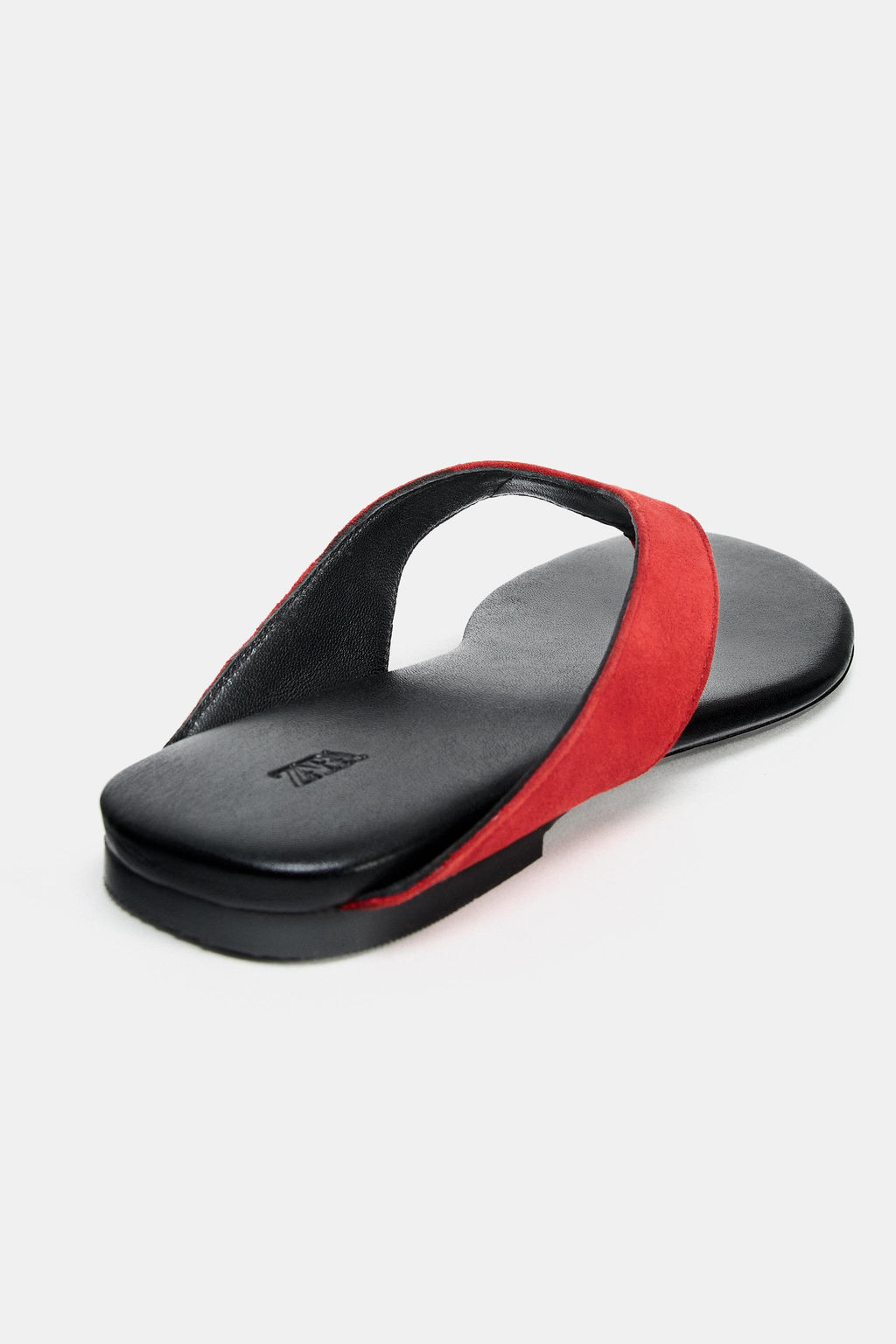 FLAT LEATHER SANDALS - Zara фото 7
