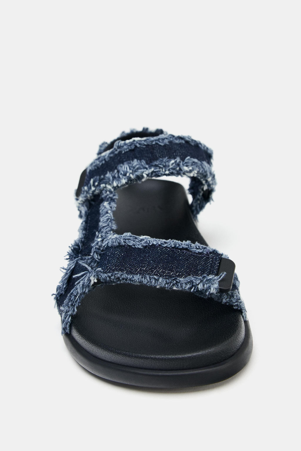 DENIM PLATFORM SANDALS - Zara фото 21