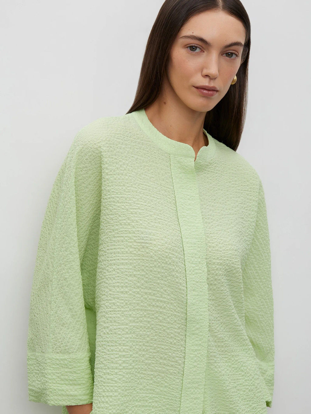 ЕМКА / Рубашка однотонная - Emka фото 3