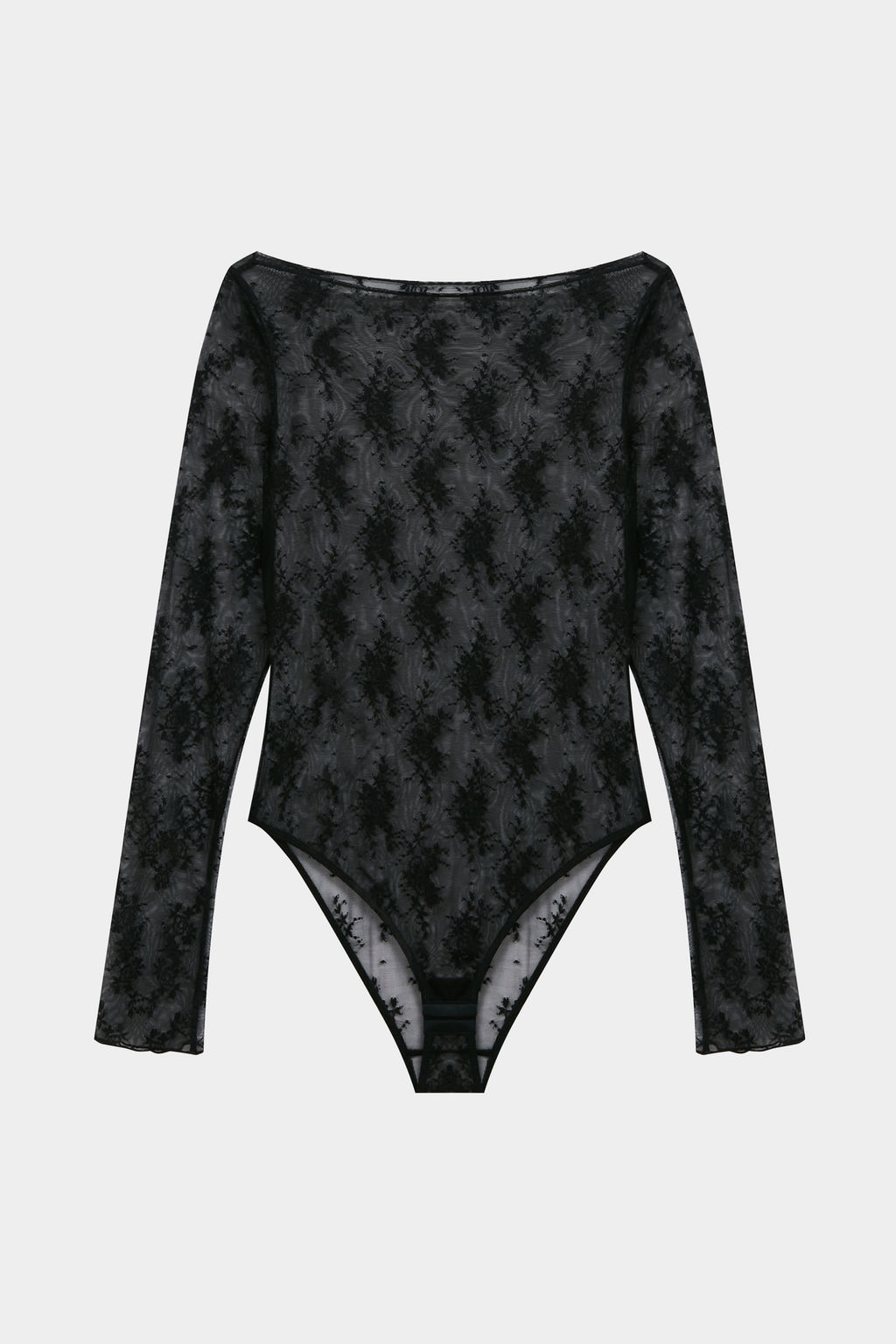 Боди из кружева с вырезом лодочка - Mollis фото 6