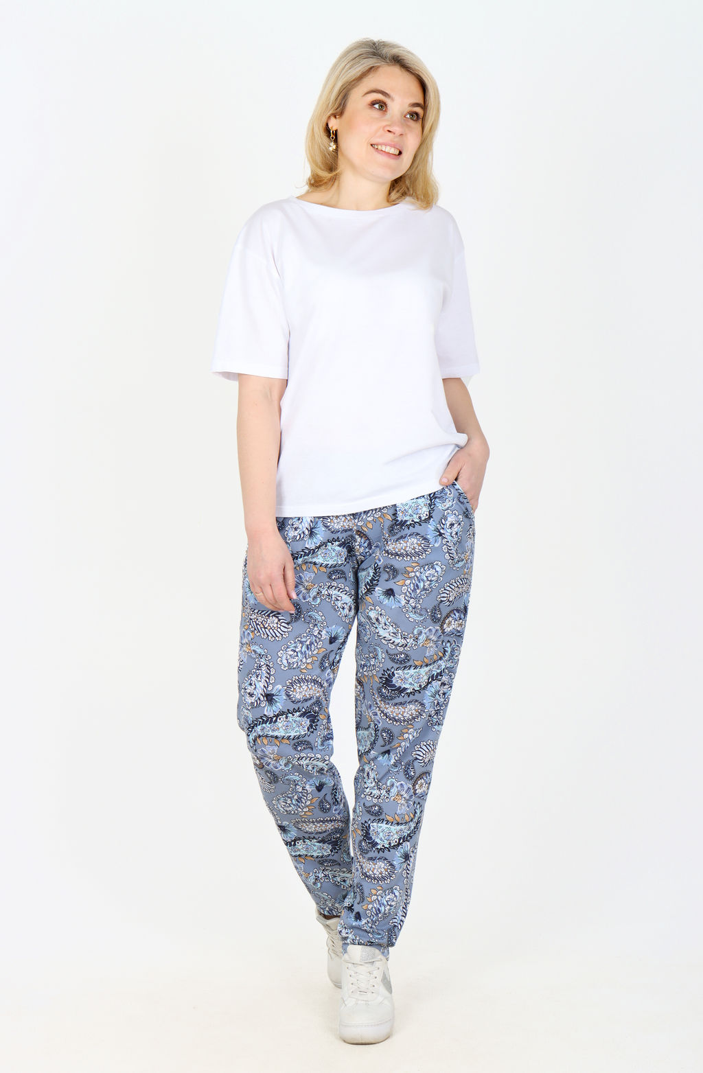 Брюки Пейсли Б-1 (48-60) кулирка
