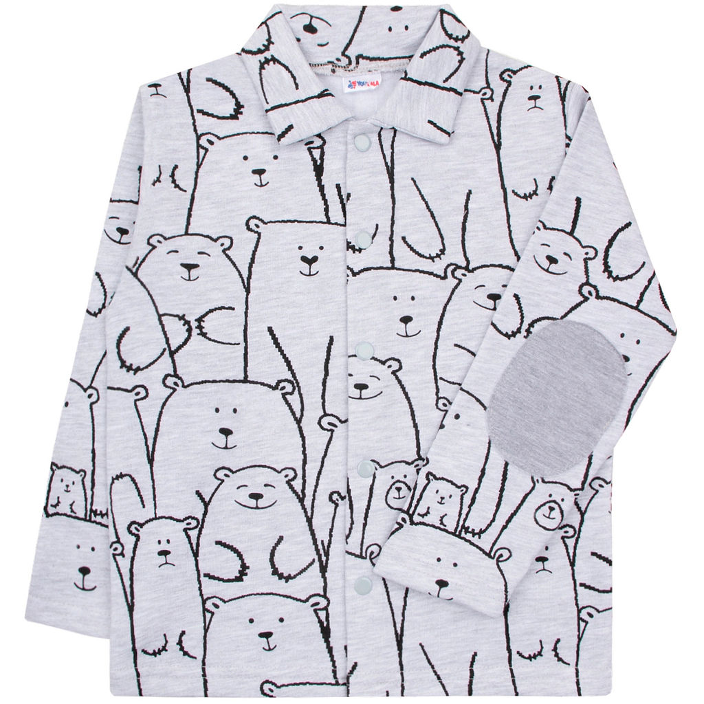 Рубашка футер 2х нитка начёс 0497310402