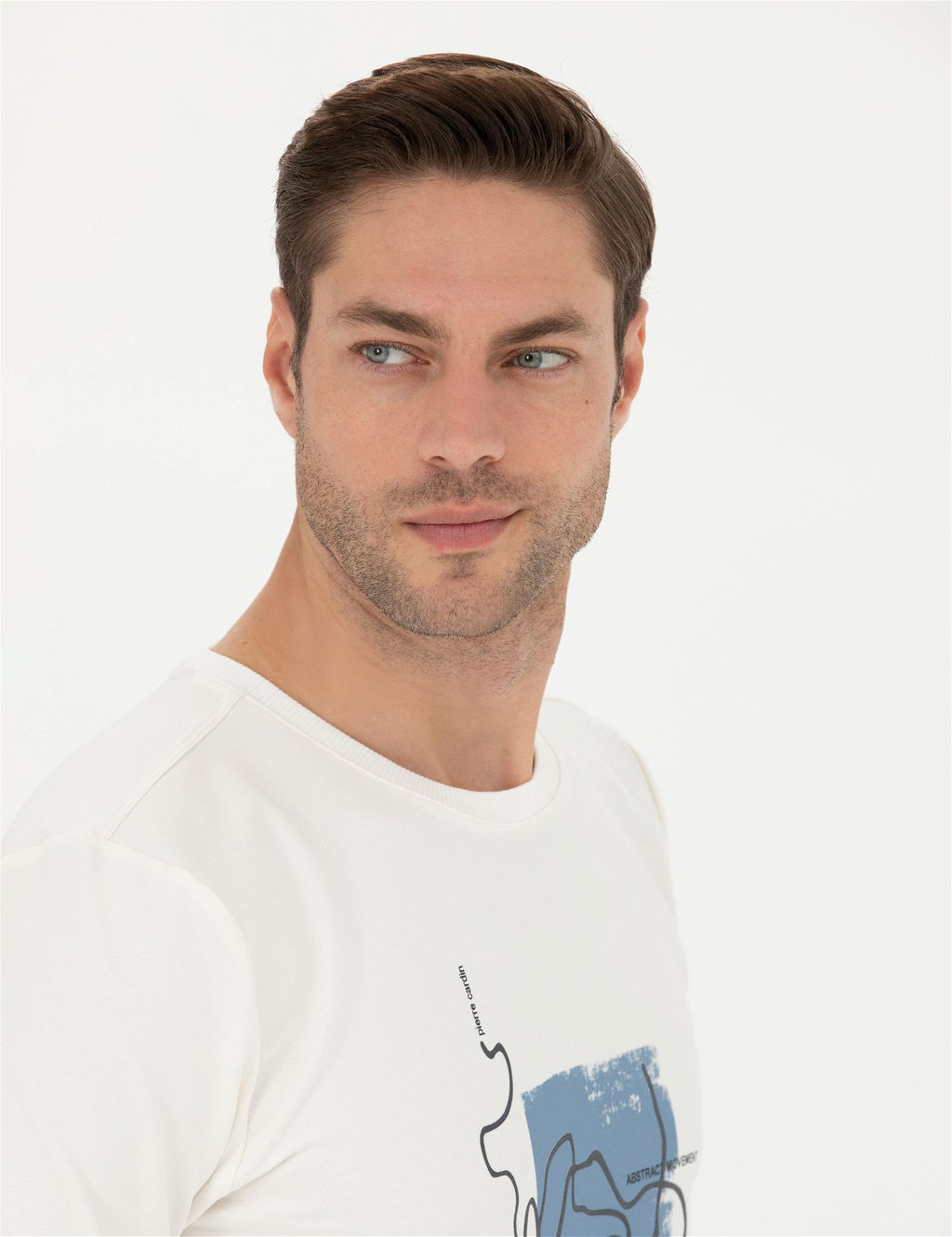 Ekru Regular Fit Sweatshirt - Pierre cardin фото 2
