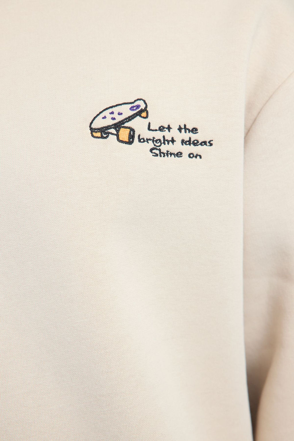 TRENDYOL MAN Haki Oversize/Genis Kesim Nak?sl? Ici Polarl? Kapusonlu Sweatshirt TMNAW25SW00016 - Trendyolmilla фото 4