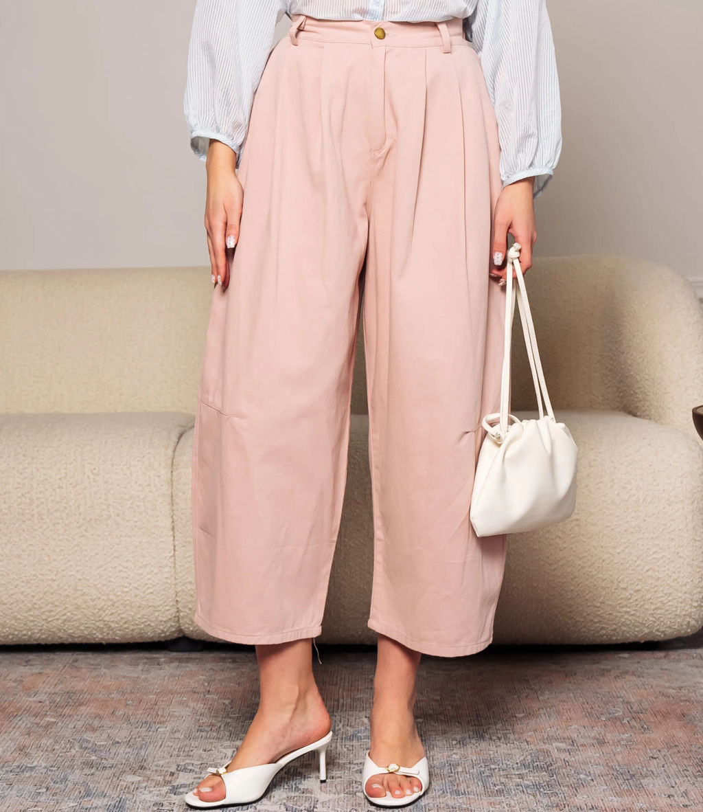 Брюки #КТ5203, пудровый - Dommod фото 2