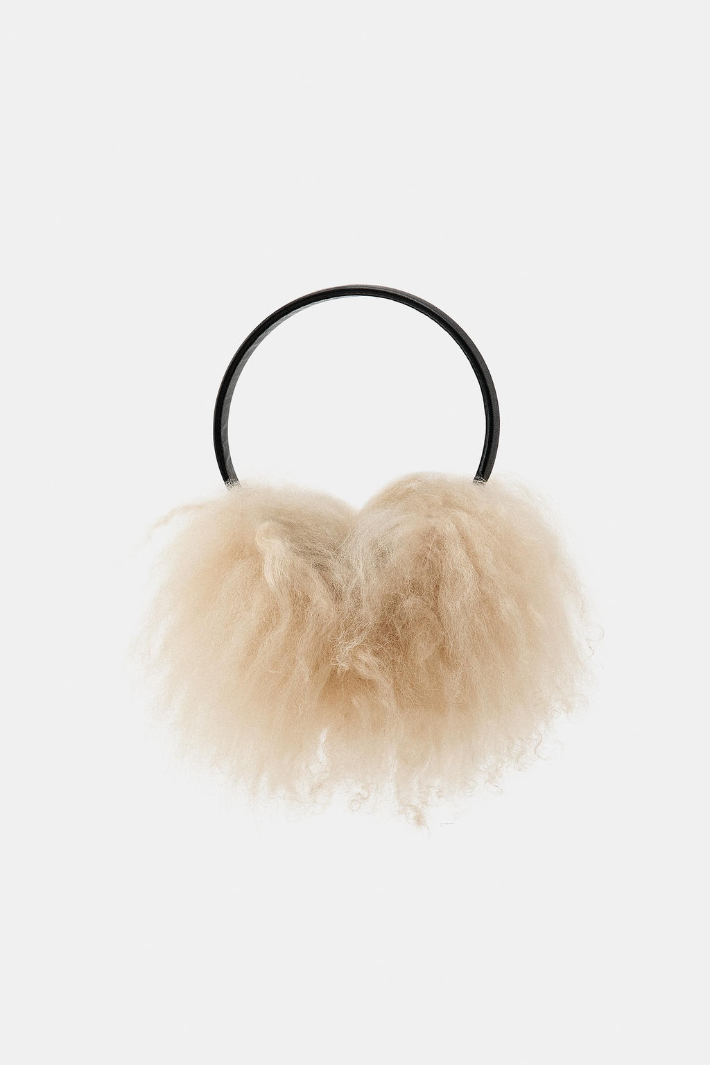 SHEEPSKIN LEATHER EARMUFFS - Zara фото 2