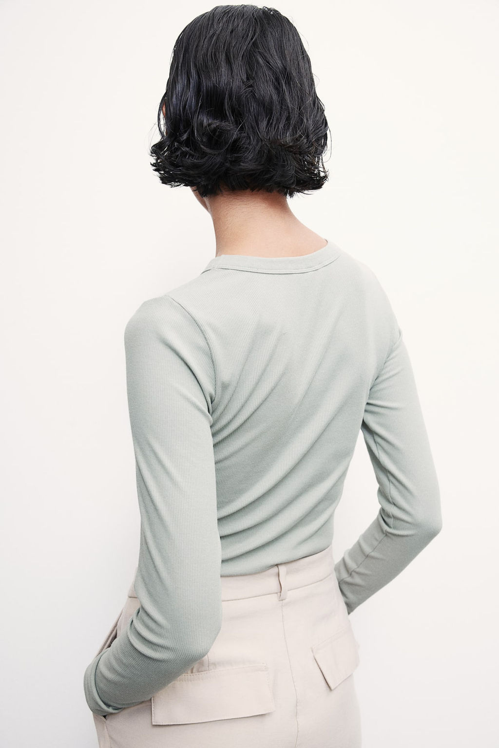 Camiseta de canale con modal - H&m фото 8