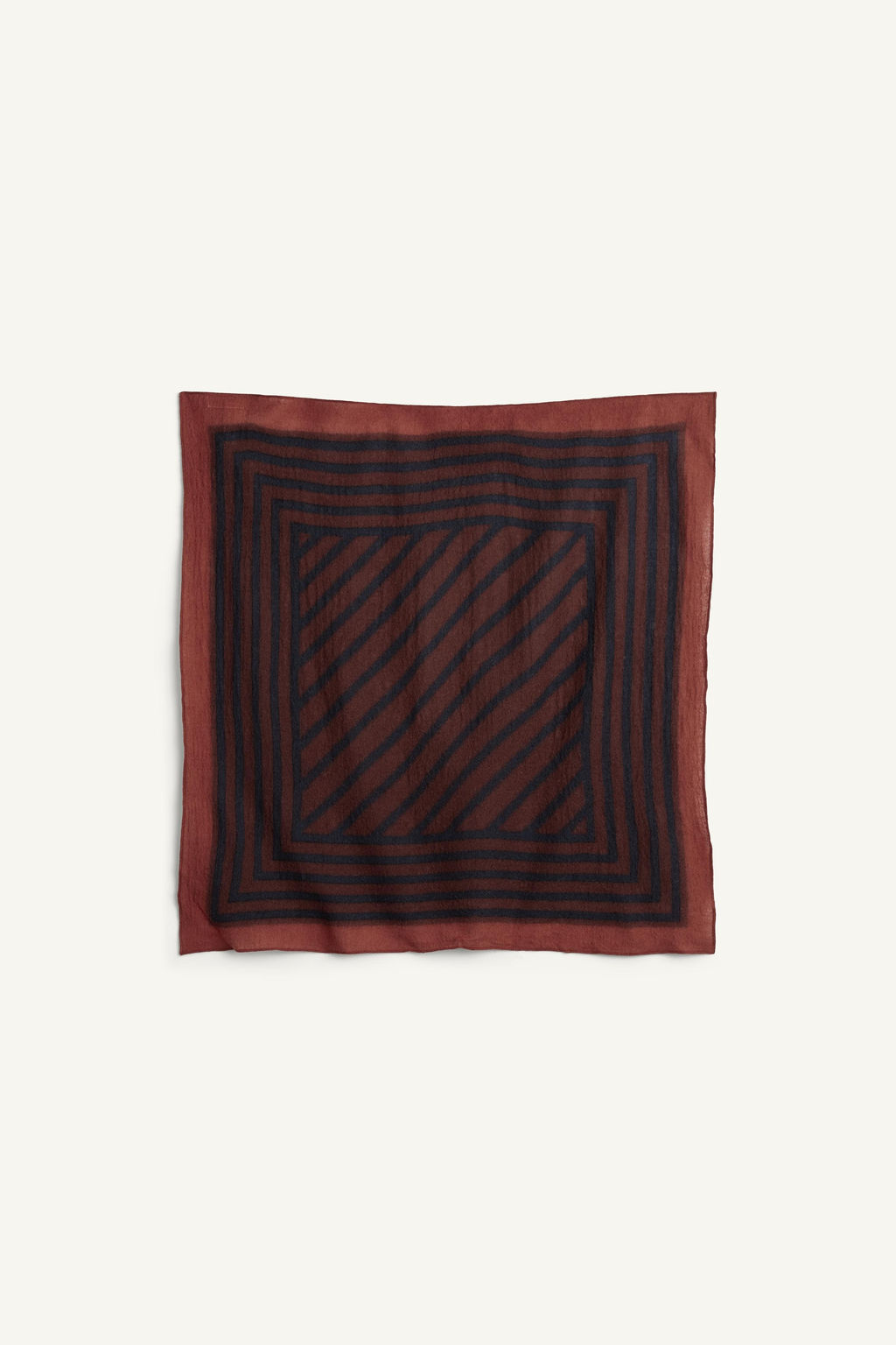 WOOL STRIPED SCARF - Zara фото 4