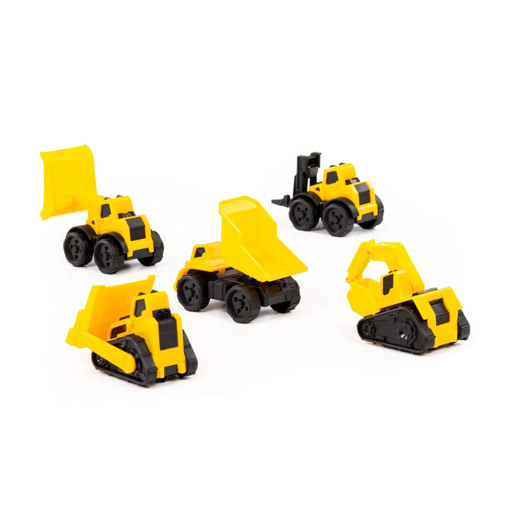 Набор спецтехники-мини (5 шт) (в пакете) - Полесье фото 3