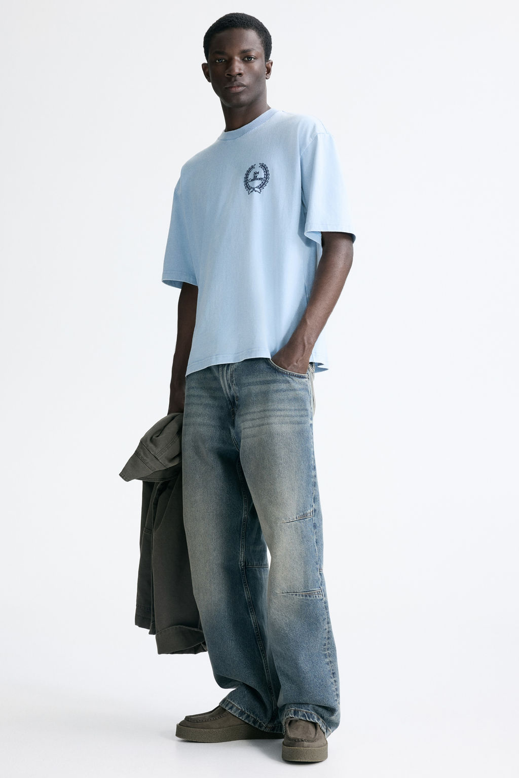 Camiseta Loose Fit - H&m фото 4