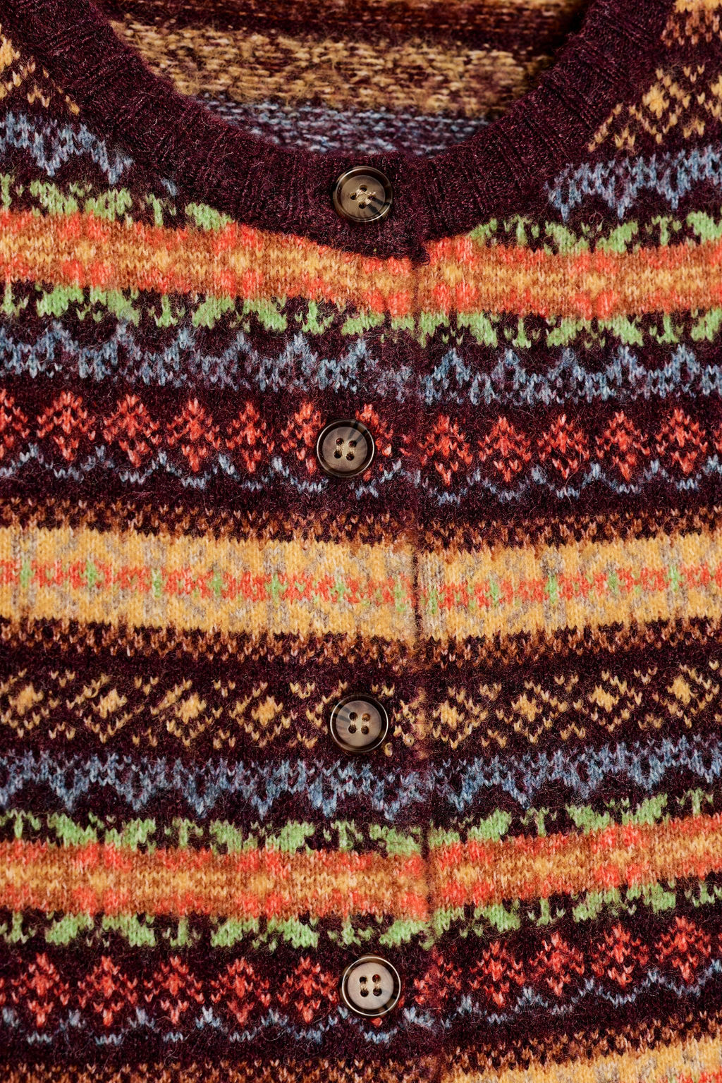 CROPPED JACQUARD KNIT CARDIGAN - Zara фото 8