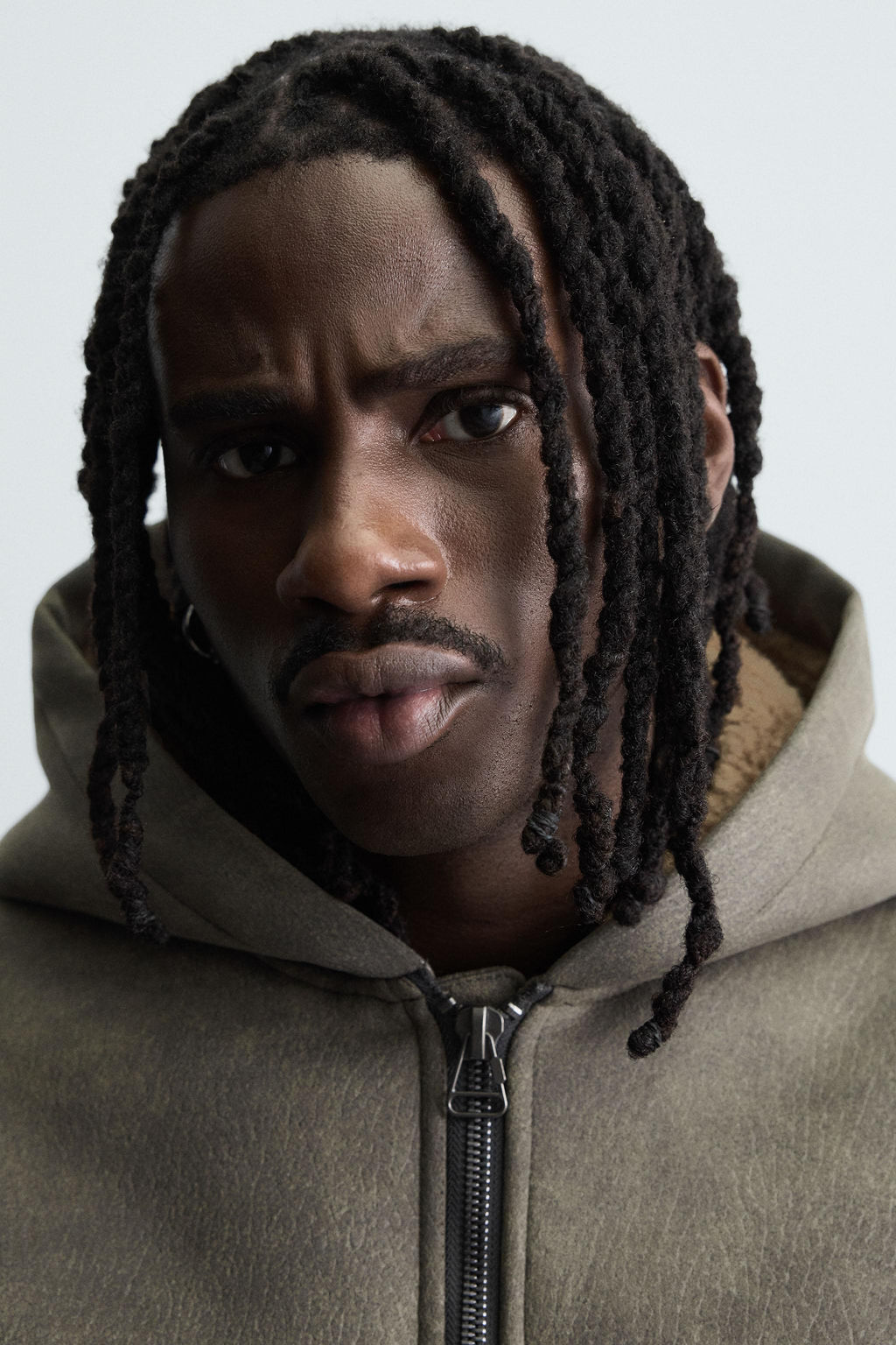 DOUBLE-FACED FAUX LEATHER WASHED JACKET - Zara фото 8