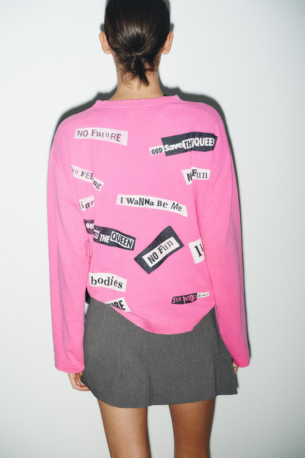 SEX PISTOLS LONG SLEEVE T-SHIRT - Zara фото 4
