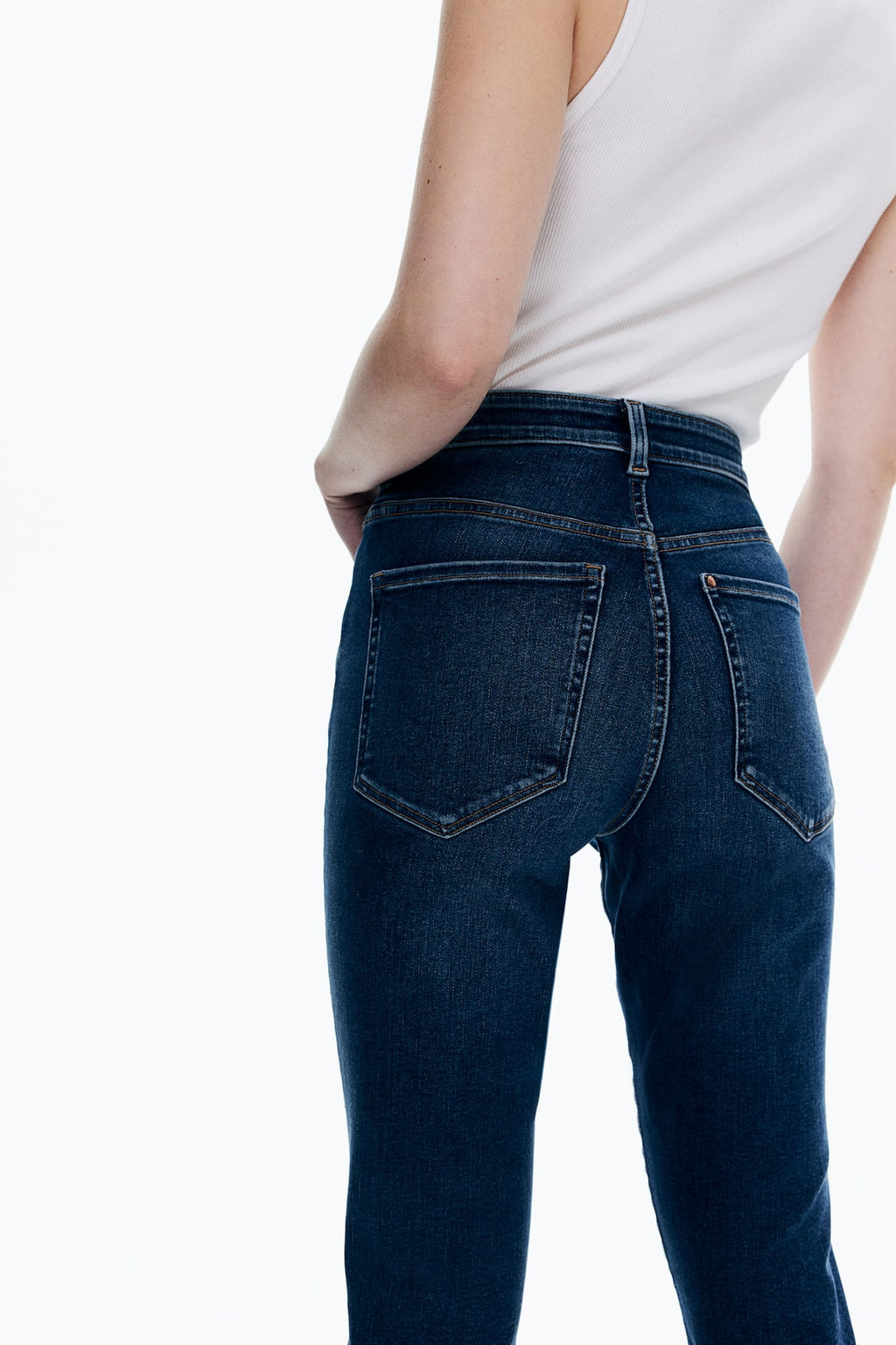 True To You Skinny Ultra High Ankle Jeans - H&m фото 4