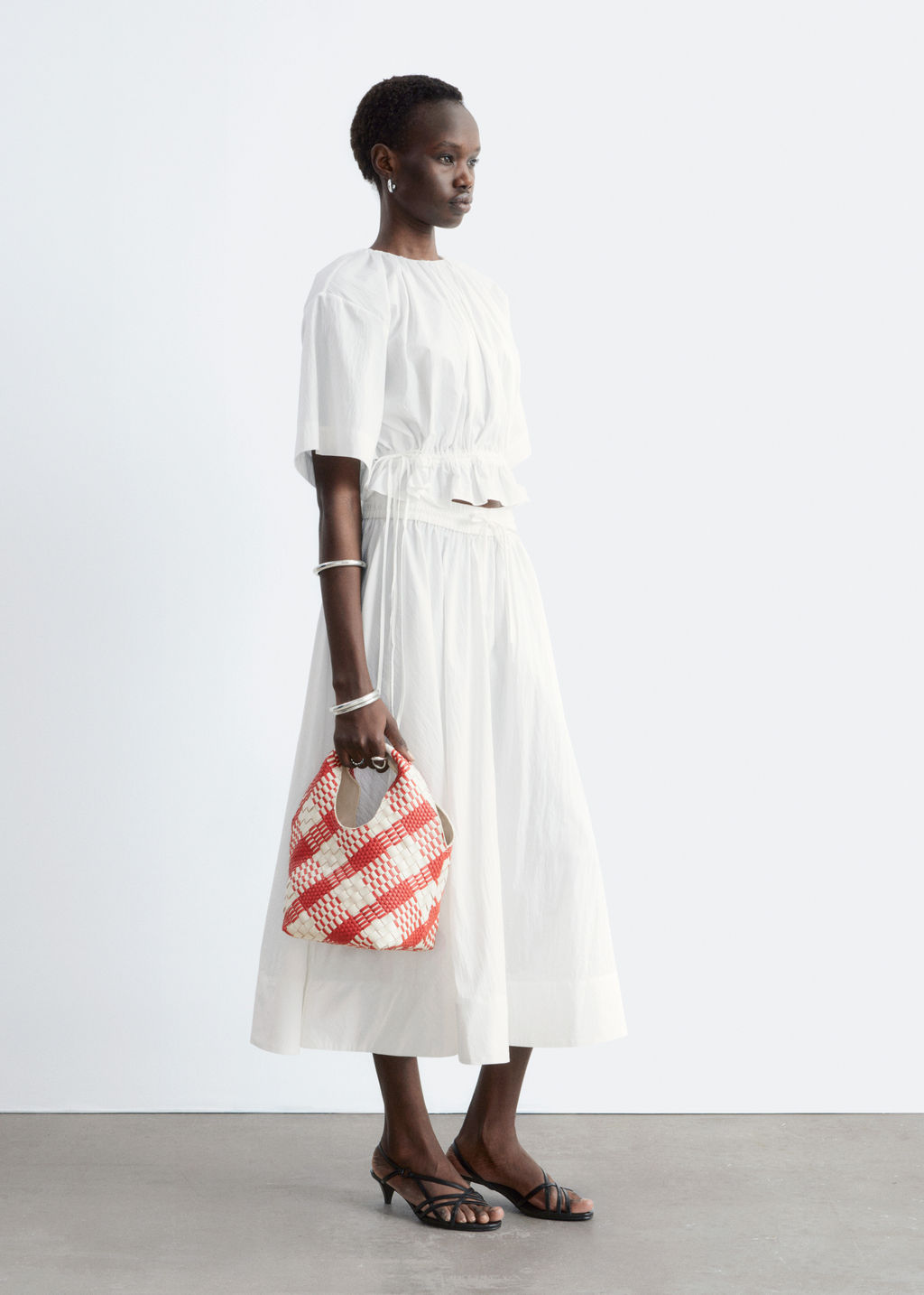 Top con cord?n de ajuste - H&m фото 7