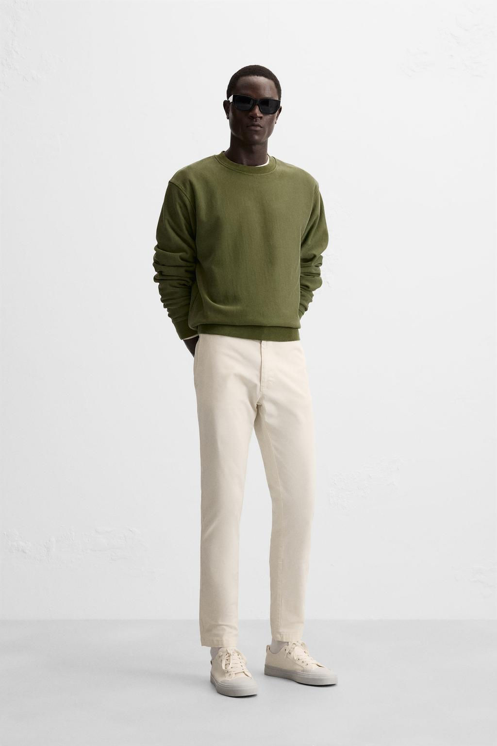 SKINNY FIT CHINO PANTOLON - Zara фото 19